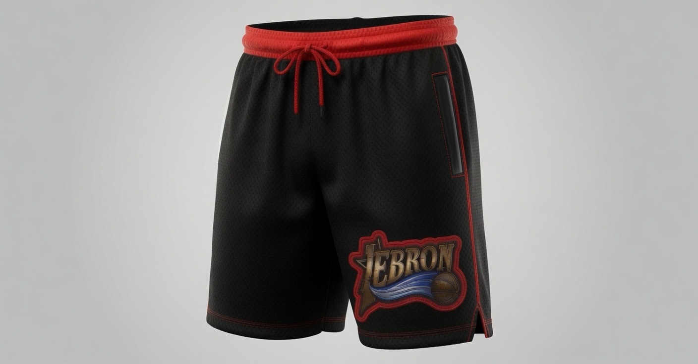LEBRON 76ERS THROWBACK LE MESH SHORTS